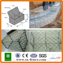 ISO9001:2008 professional manufacturer PVC coated and Galvanized cheap gabion box
